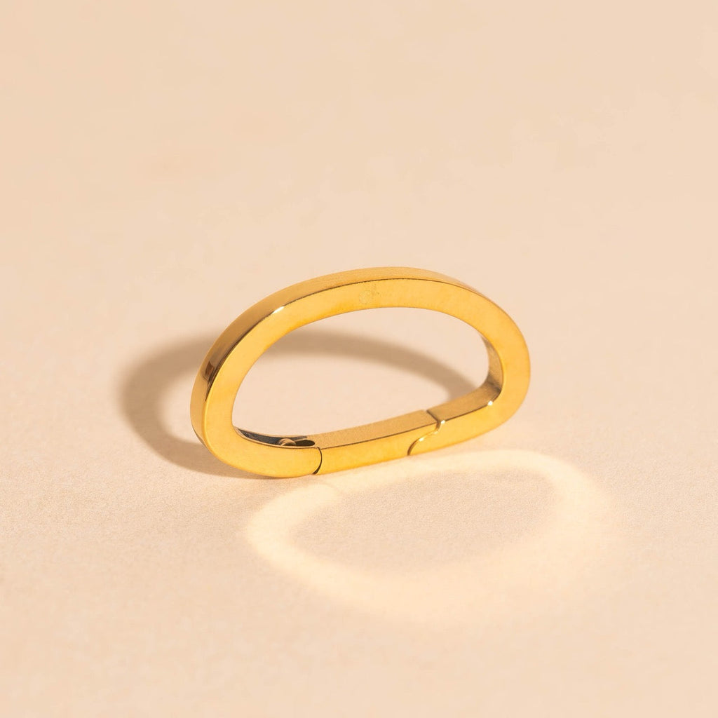 Arched Necklace Charm Clasp (19mm)